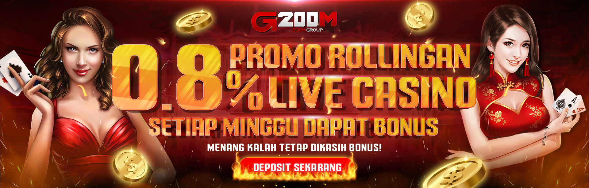 BONUS ROLLINGAN 0.8% (CASINO)